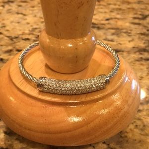 Silver Tone Special Occasion Bracelet